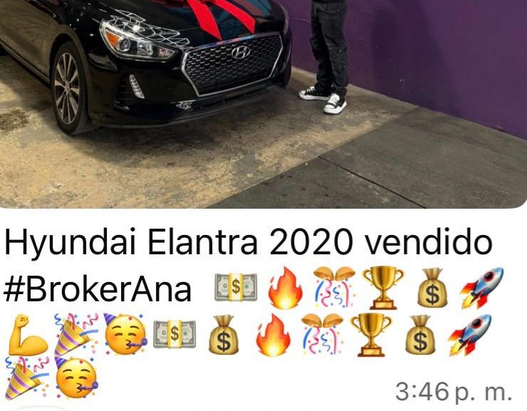 Prueba de venta de Ana