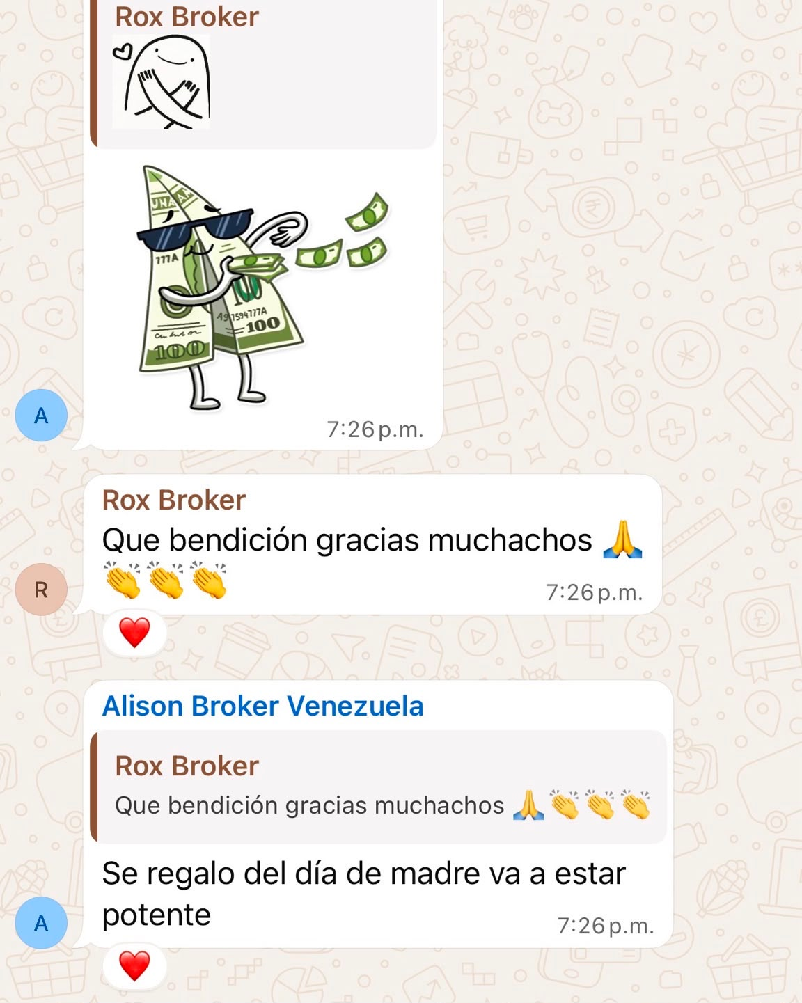 Prueba de venta de Rox